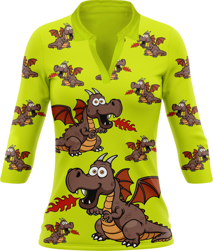 Dopey Dragon Women's Polo