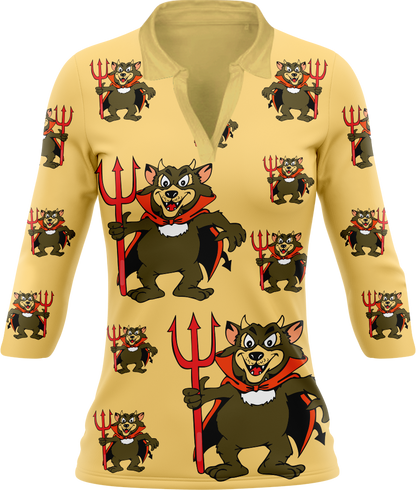 Devil Wears Fungear Women's Polo