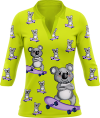 Skater Koala Women's Polo 8