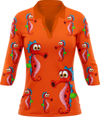Sassy Seahorse Women's Polo 7
