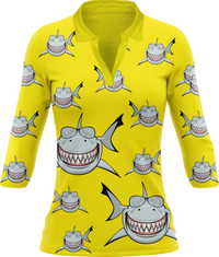 Snazzy Shark Women's Polo 7