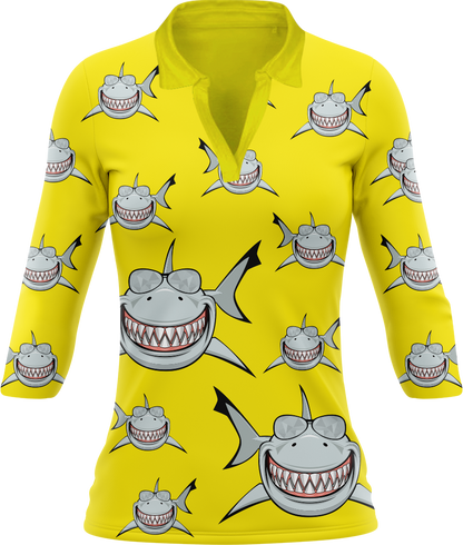 Snazzy Shark Women's Polo