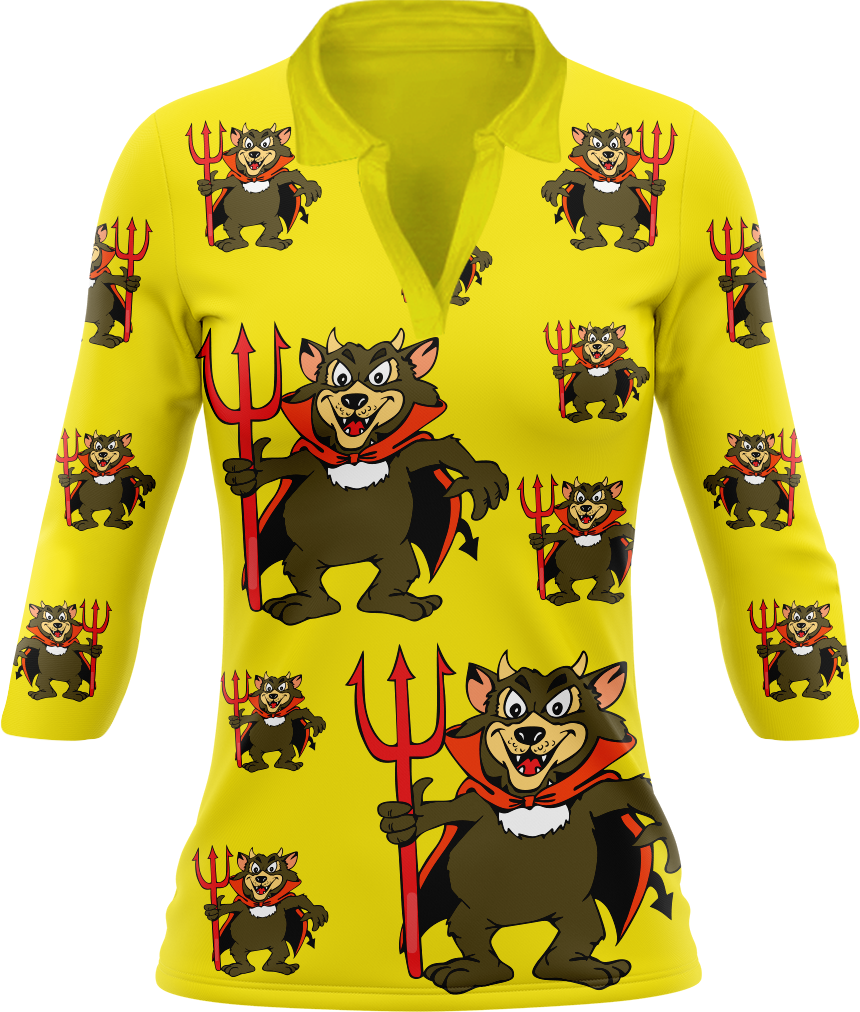 Devil Wears Fungear Women's Polo