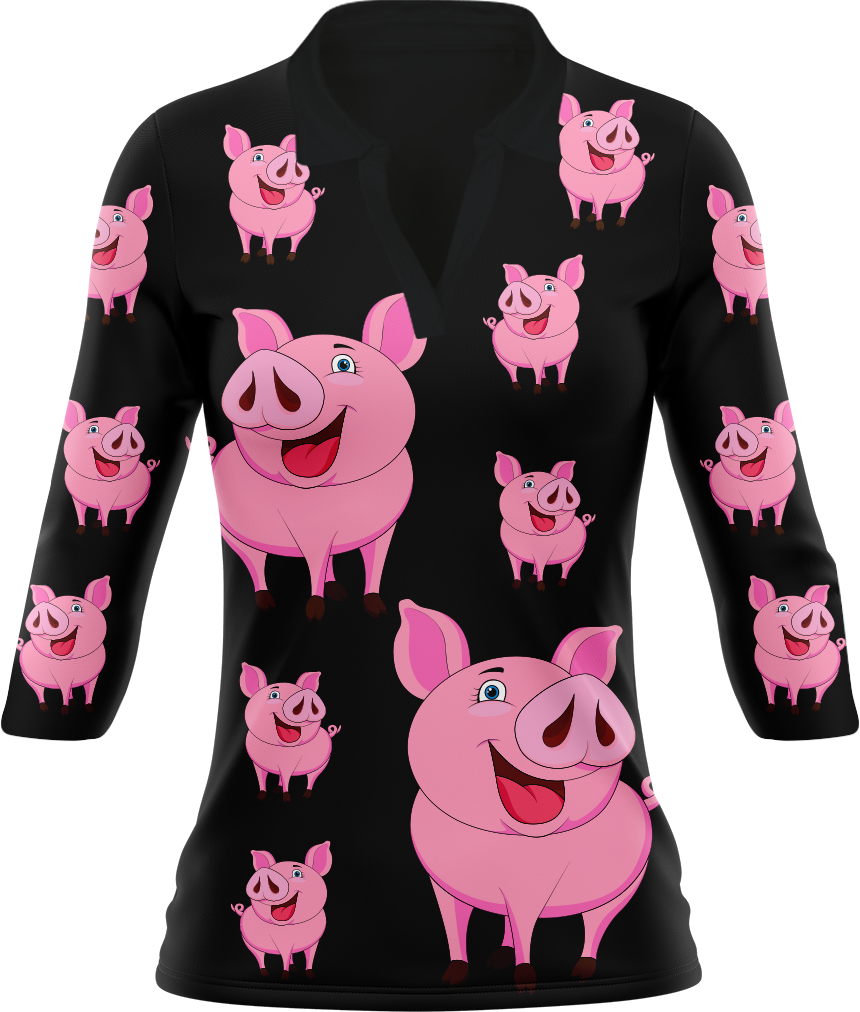 Percy Pig Women's Polo