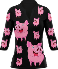 Percy Pig Women's Polo 5
