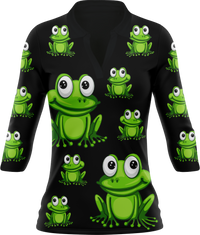 Freaky Frog Women's Polo 5