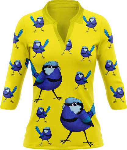 Blue Wren Women's Polo