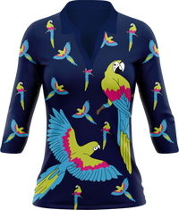 Majestic Macaw Women's Polo 7