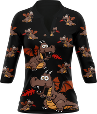 Dopey Dragon Women's Polo 5