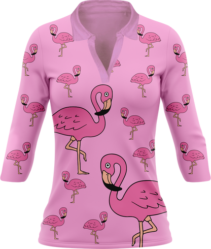 Flamingo Women's Polo
