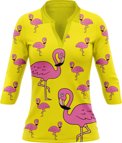 Flamingo Women's Polo
