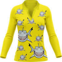 Snazzy Shark Women's Polo 11