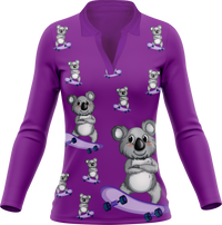 Skater Koala Women's Polo 11