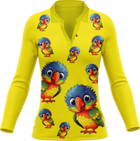 Rainbow Lorikeet Women's Polo 12