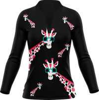 Gigi Giraffe Women's Polo 9