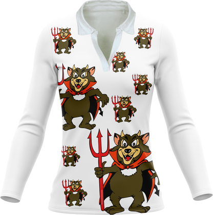 Devil Wears Fungear Women's Polo