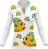 Fish out of water Women's Polo 8