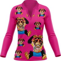 Cheeky Monkey Women's Polo 12