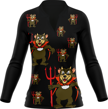 Devil Wears Fungear Women's Polo