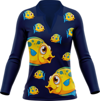 Fish out of water Women's Polo 12