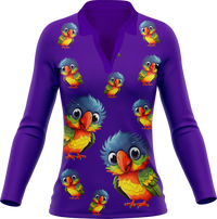 Rainbow Lorikeet Women's Polo 11