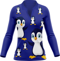 Pranksta Penguin Women's Polo 11