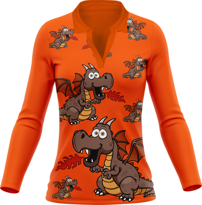 Dopey Dragon Women's Polo