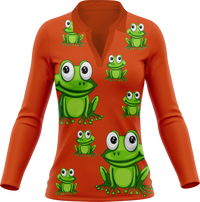 Freaky Frog Women's Polo 12