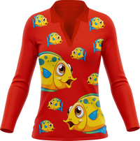 Fish out of water Women's Polo 10