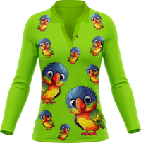 Rainbow Lorikeet Women's Polo 9