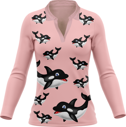 Orca Whale Women's Polo