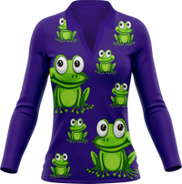 Freaky Frog Women's Polo 10