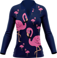 Flamingo Women's Polo 7