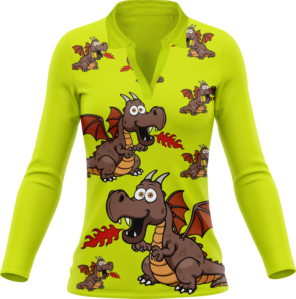 Dopey Dragon Women's Polo