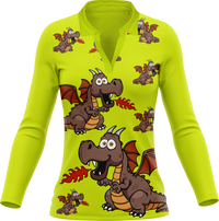 Dopey Dragon Women's Polo 12