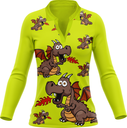 Dopey Dragon Women's Polo