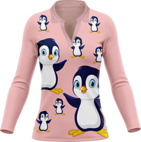 Pranksta Penguin Women's Polo 10