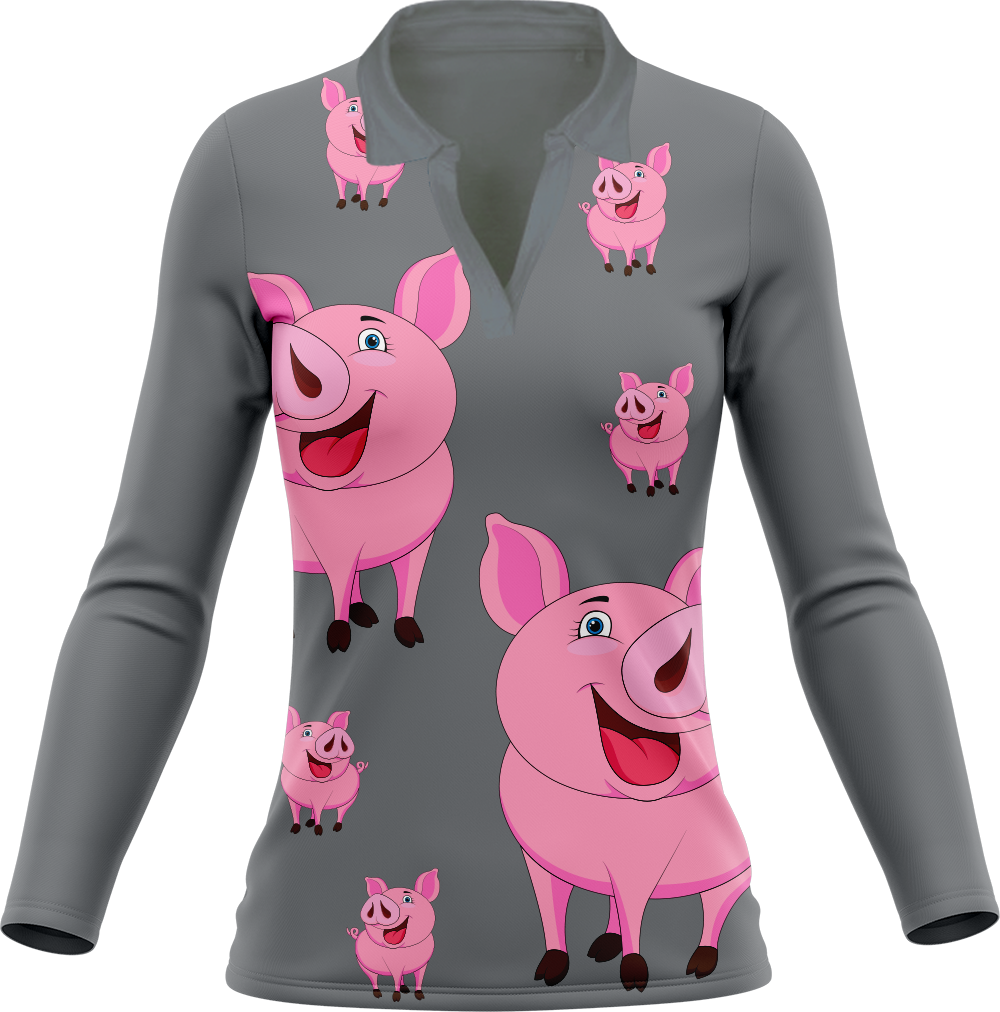 Percy Pig Women's Polo