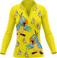 Psycho Parrot Women's Polo 10