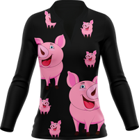 Percy Pig Women's Polo 9