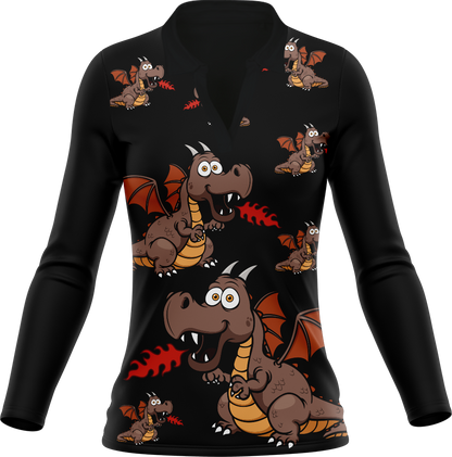 Dopey Dragon Women's Polo
