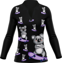 Skater Koala Women's Polo 10