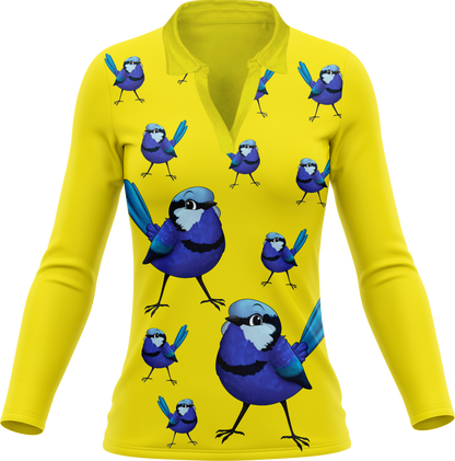 Blue Wren Women's Polo