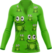 Freaky Frog Women's Polo 11
