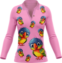 Rainbow Lorikeet Women's Polo 10