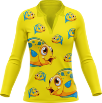 Fish out of water Women's Polo 6