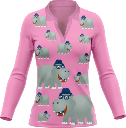 Hungry Hippo Women's Polo