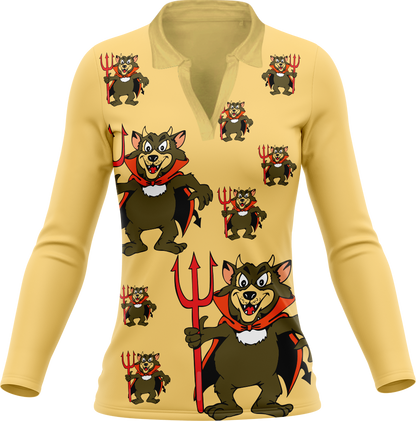 Devil Wears Fungear Women's Polo