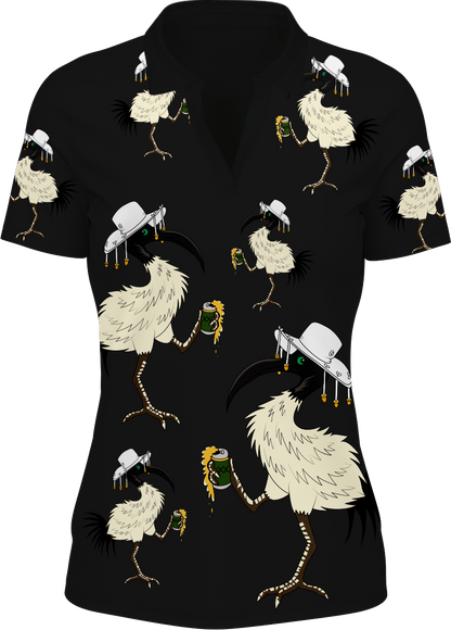 Bin Chicken Woman's Polo