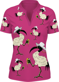 Bin Chicken Woman's Polo 1